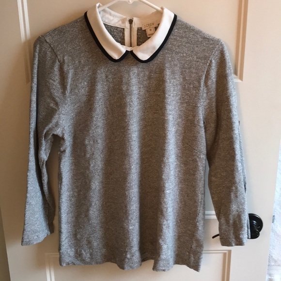 J. Crew Tops - J Crew Collared Top